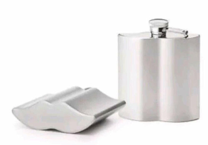 Moustache Shape Hip Flask