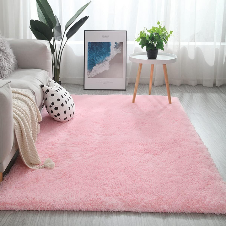 Pink Shaggy Rugs