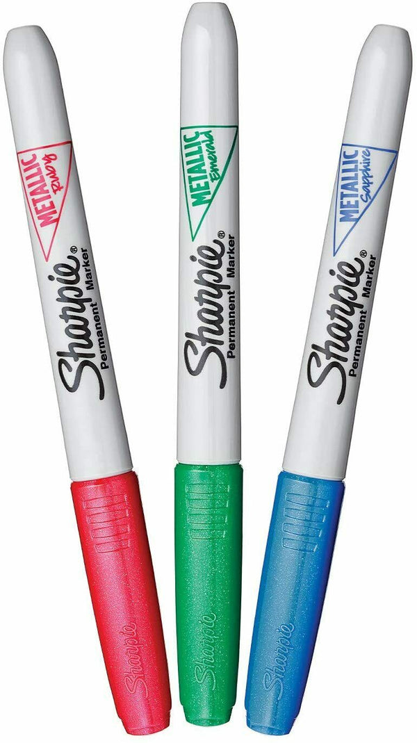3 Metallic Sharpie Trio Pen Pack