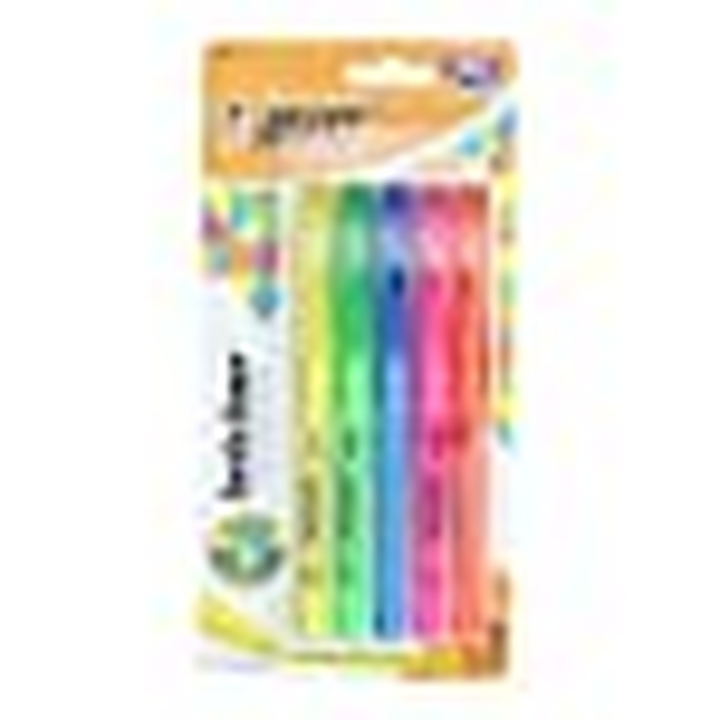 5 Bic Brite Liner Highlighter Pens
