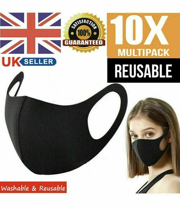 10 Black Face Masks