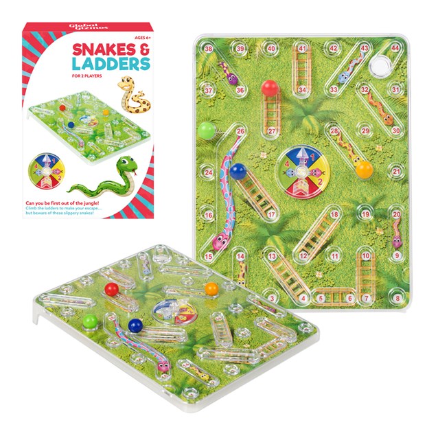 Global Gizmos Snakes & Ladders Game