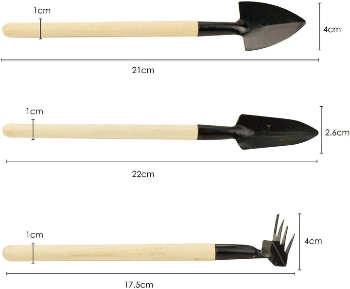 3 Piece Mini Gardening Tool Set