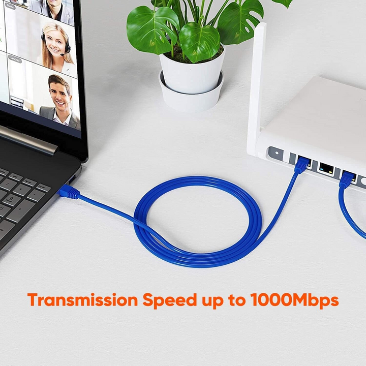 15m Blue CAT 6 Network Cable