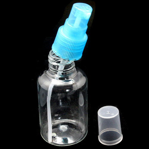 2 Clear Travel Spray Bottles