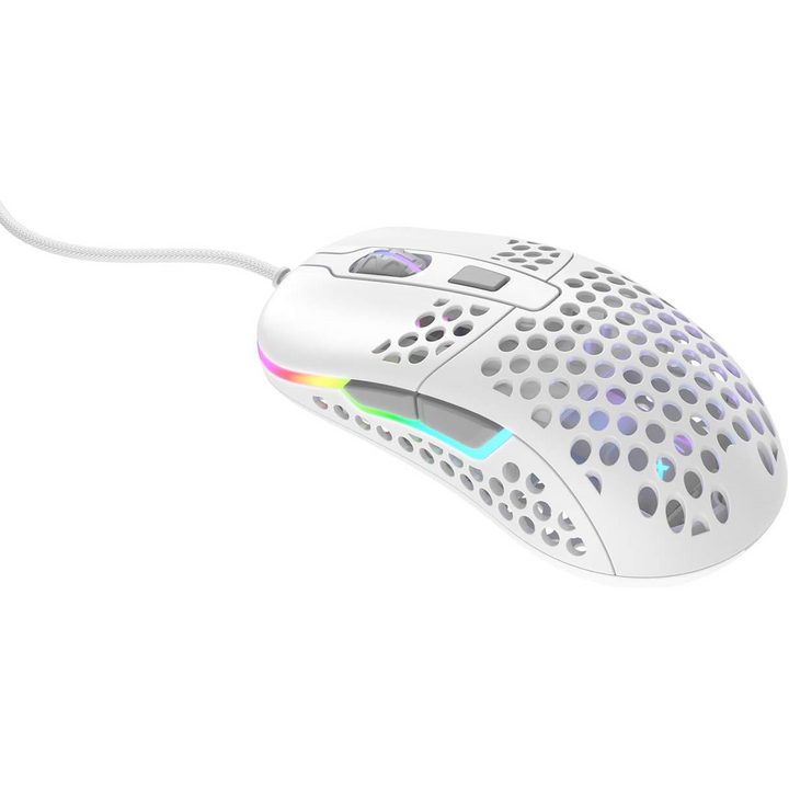 Cherry White XTRFY M42 RGB Wired Computer Mouse