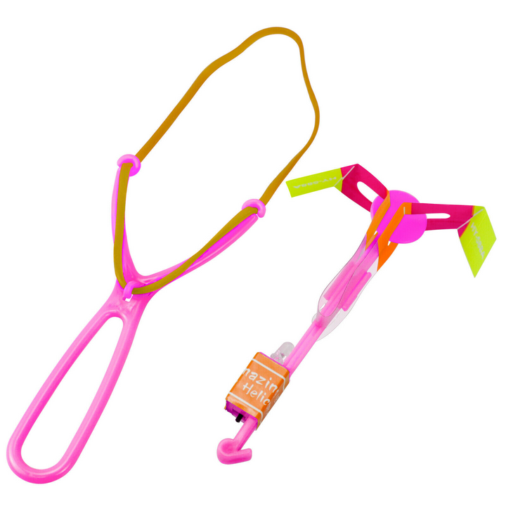 Flying LED Rotating Rocket Helicopter