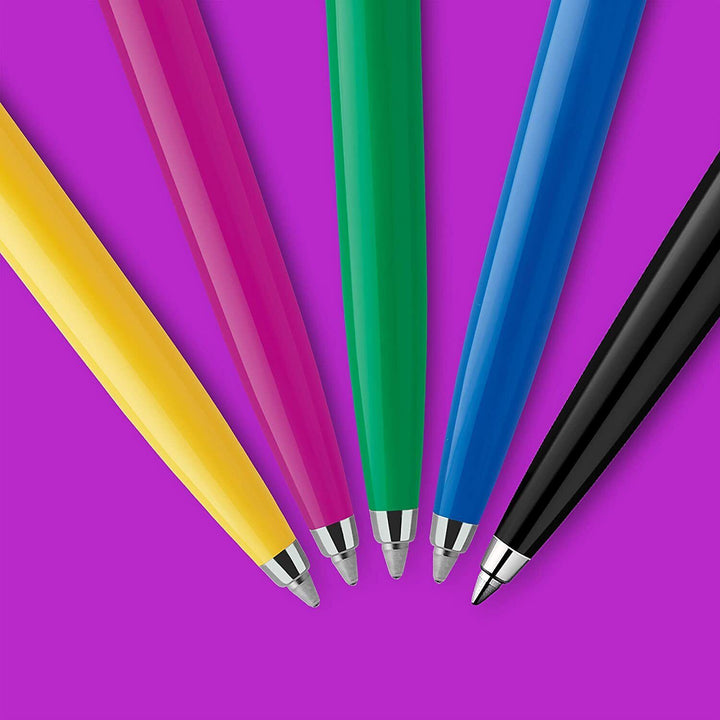 Parker Pen Yellow Jotter Black Gel Pen