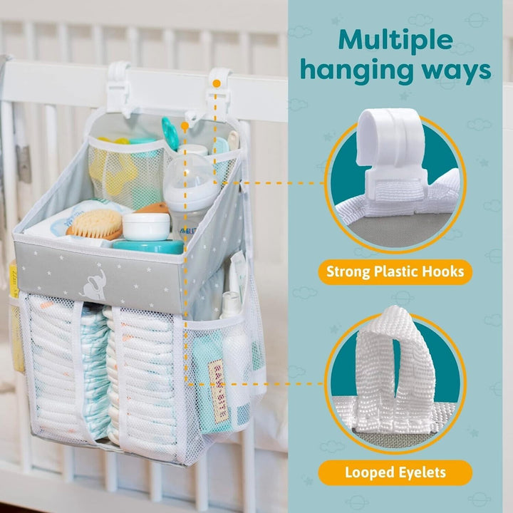 Baby Nappy Caddy Organiser