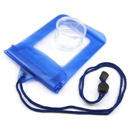 Blue Waterproof Camera Case