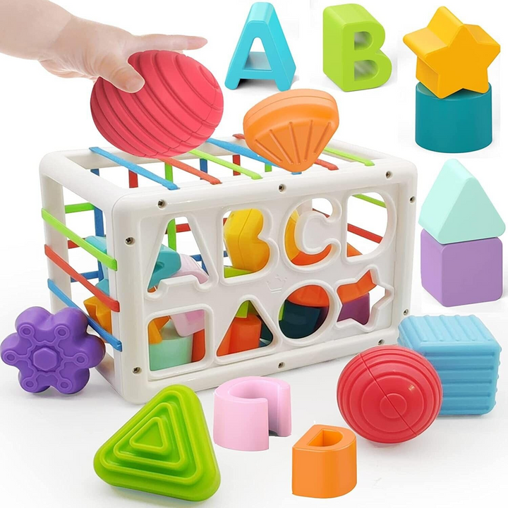 Baby Sensory 6-18 Month Shape Sorting Activity Toy