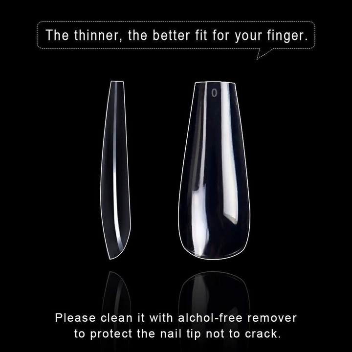 BNK Craft Coffin False Nail Set