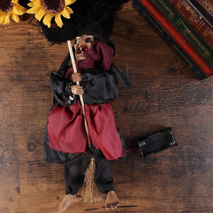 Halloween LED Cackling Witch