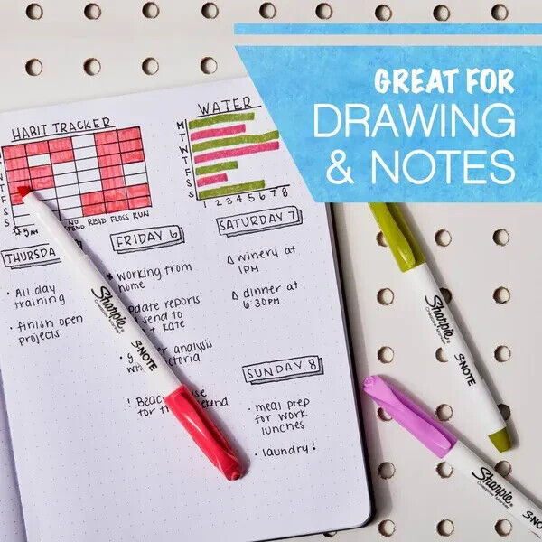20 Sharpie S Note Marker Pens