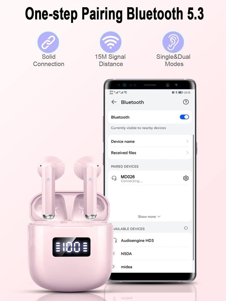 Bluetooth Earphones & Microphone