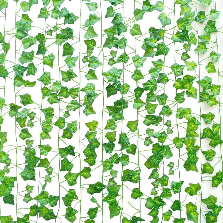 15 Artificial Ivy Leaf Strings