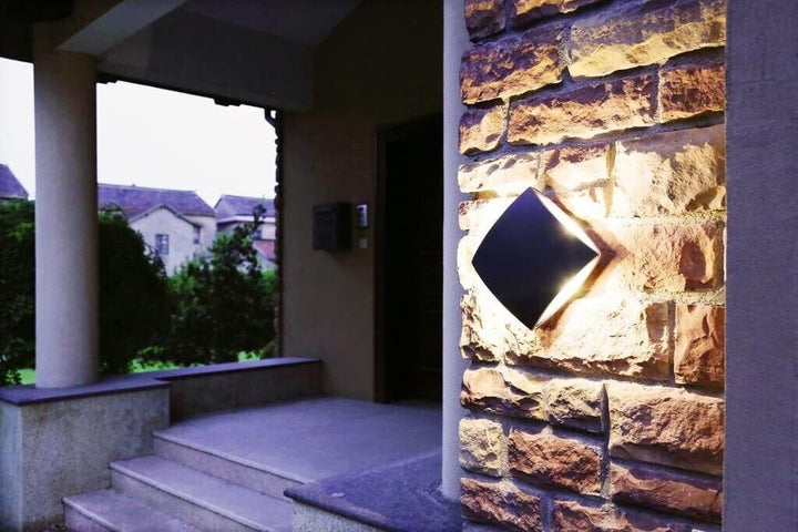 Lutec LED 4000K Wall Light Grey