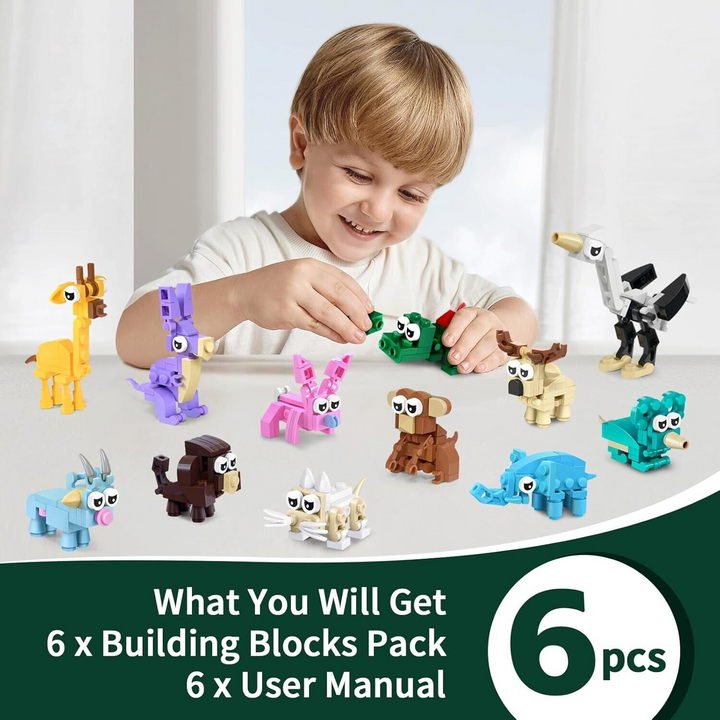 Animal Building Block Set