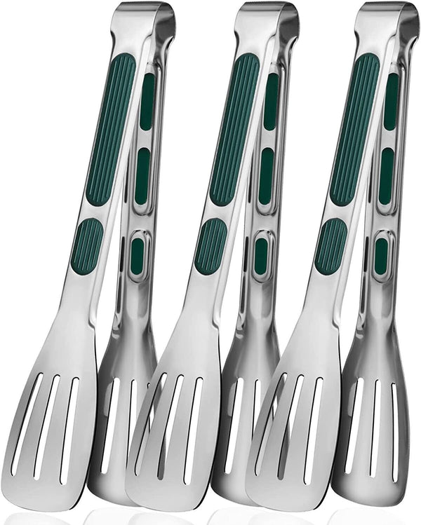 3 Stainless Steel Serving Tong Set