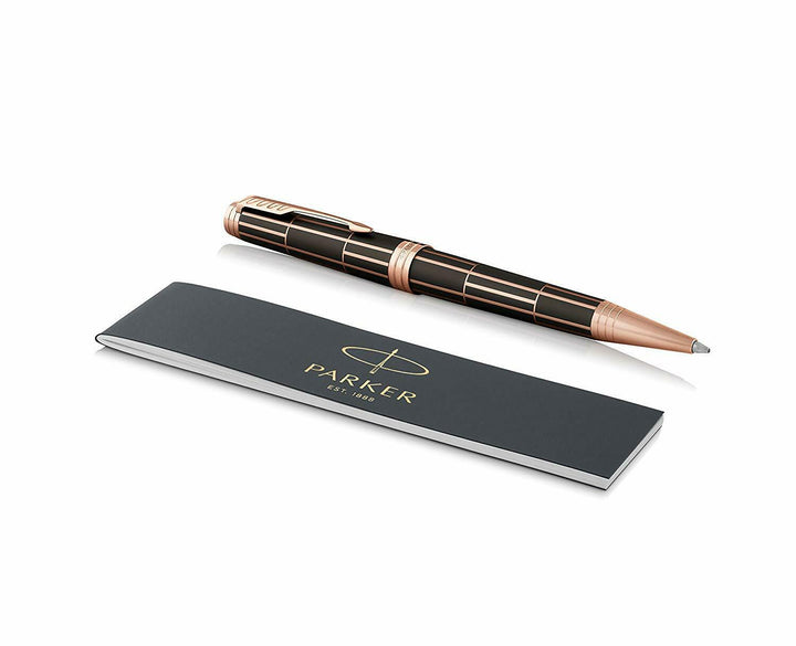 Parker Luxury Brown Pink Medium Ballpoint Pen