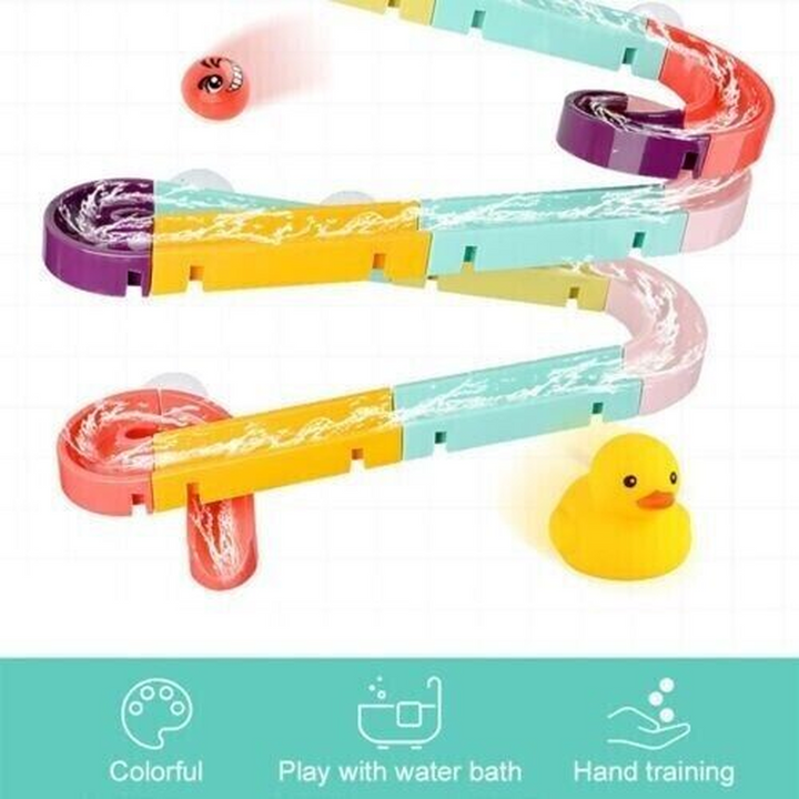 Children's 66 Piece Duck Run Bath Toy