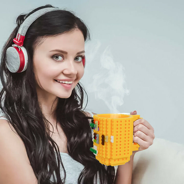 Building Bricks DIY Puzzle Mug