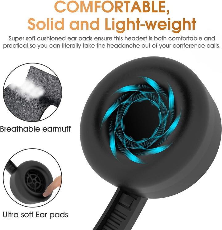 Venker U16 USB Headset & Microphone