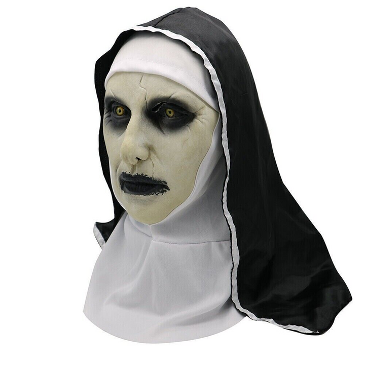 Halloween Nun Mask