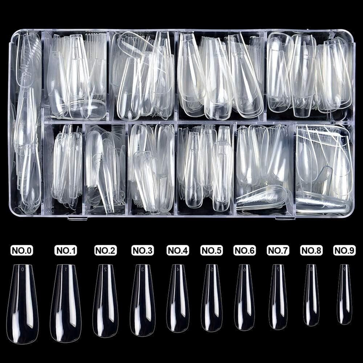 BNK Craft Coffin False Nail Set