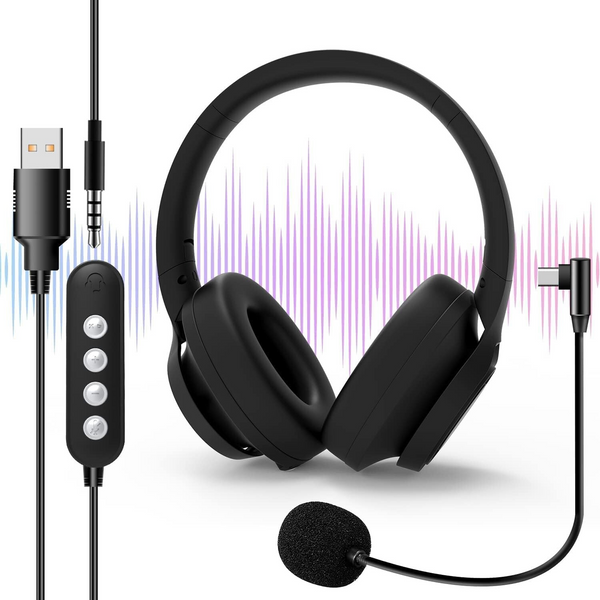 Venker U32 USB Headset & Microphone