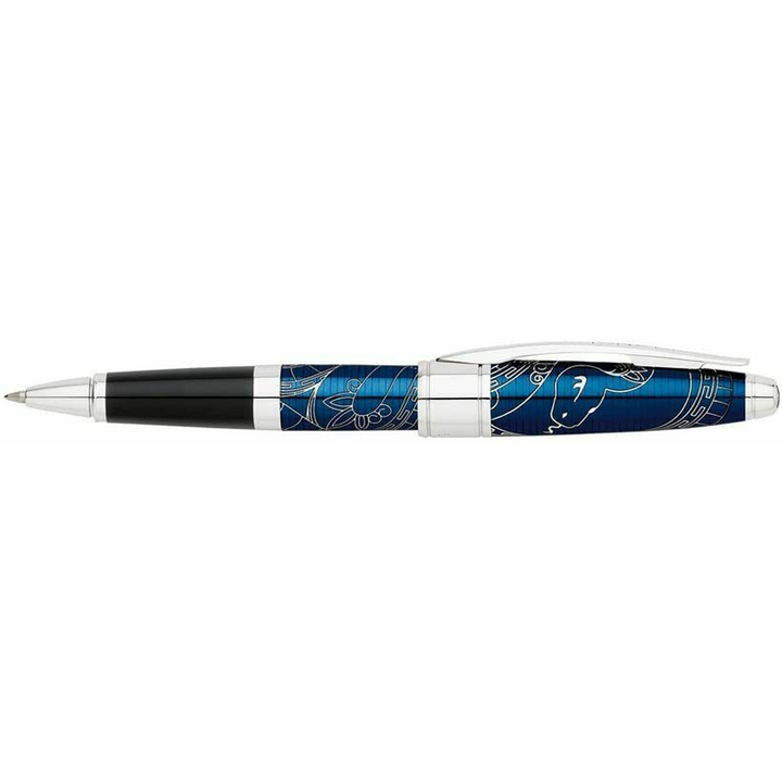 Cross Year Of The Snake Blue Lacquer Rollerball Pen