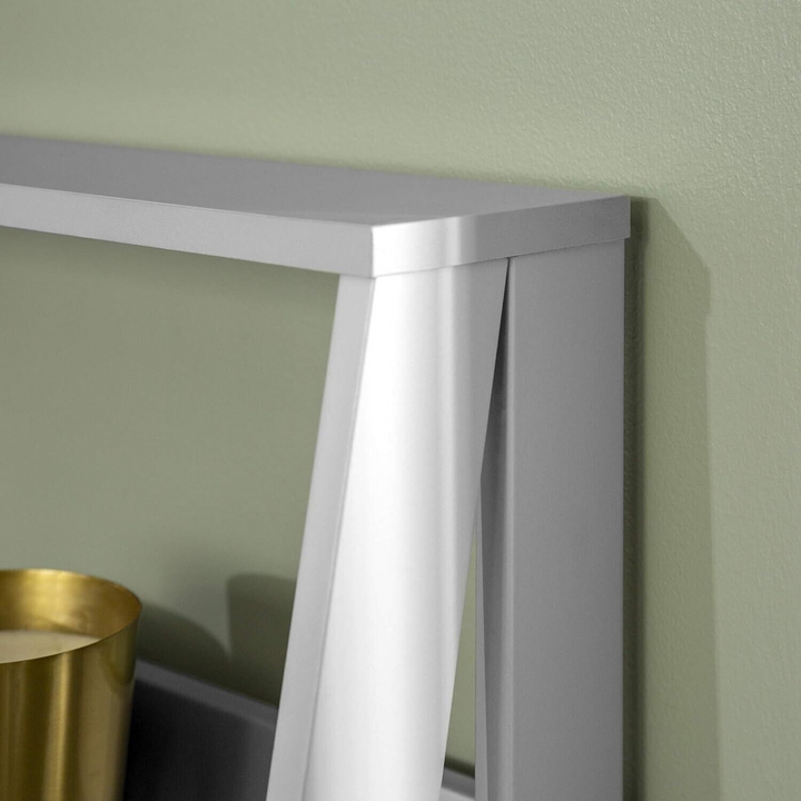 Grey Ladder Book Shelf Unit