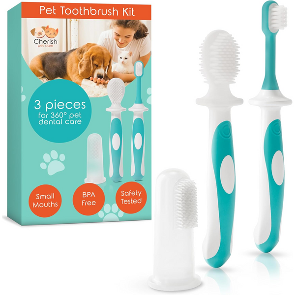 Pet Dog Cat Toothbrush Kit