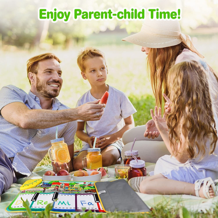 Giant Piano Play Mat Writing