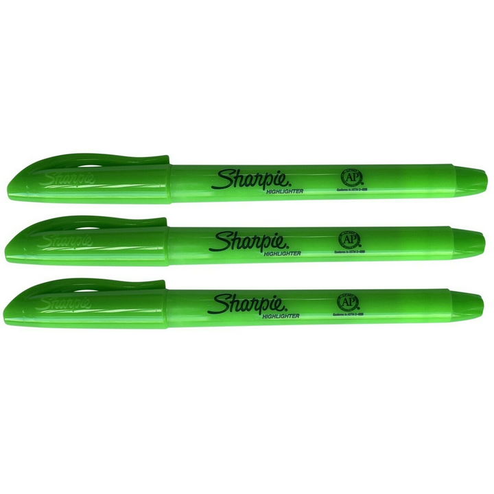 3 Sharpie Accent Pocket Highlighters