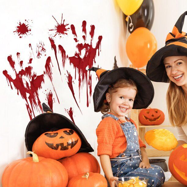 Halloween Window Sticker Sheets