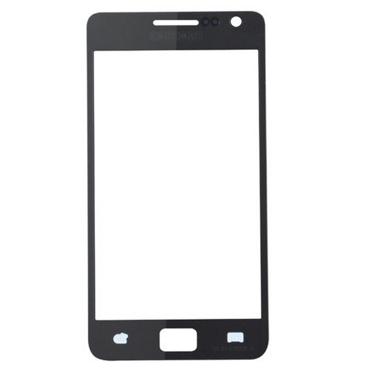Samsumg Galaxy S2 Black Outer Glass Screen Replacement