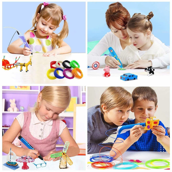 20 Pack Coloured 3D Pen Refill Strips