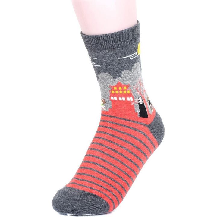 4 Pairs Famous Japan Animation Socks