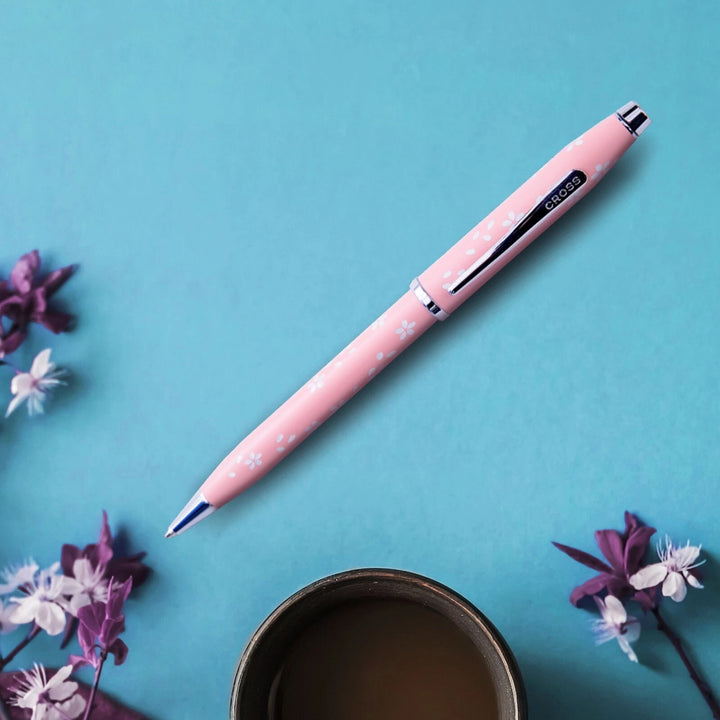 Cross Century II Cherry Blossom Glossy Pink Ballpoint Pen