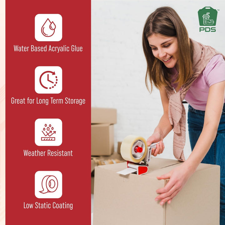 Clear 50m Packing Tape