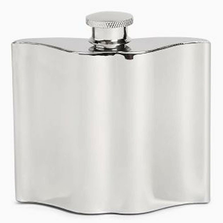 Moustache Shape Hip Flask
