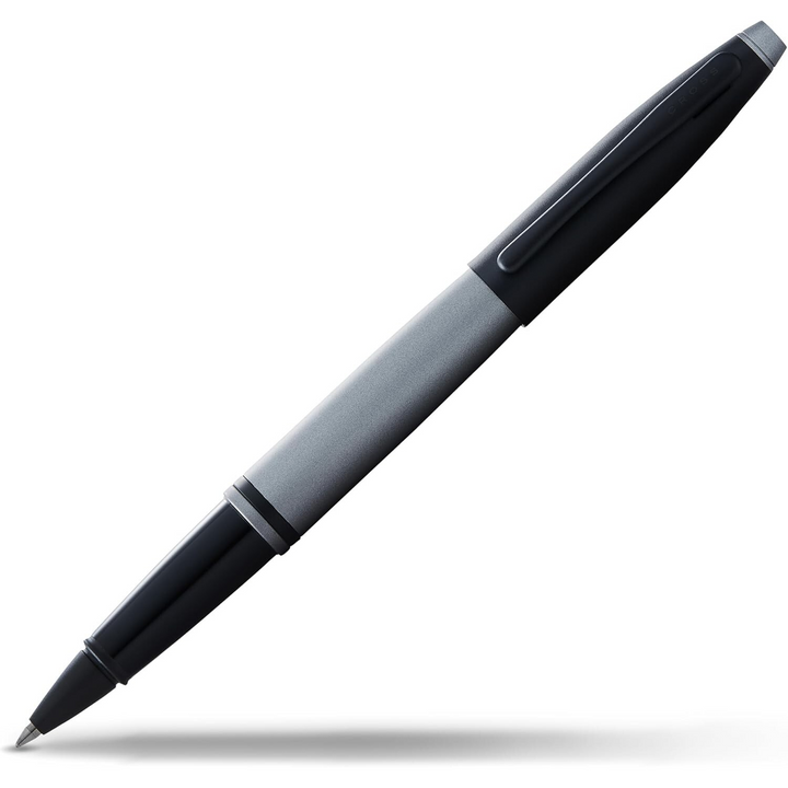 Cross Calais Rollerball Pen - Grey Lacquer Black Trim