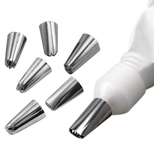 Fondant Icing Bag & 6 Nozzles