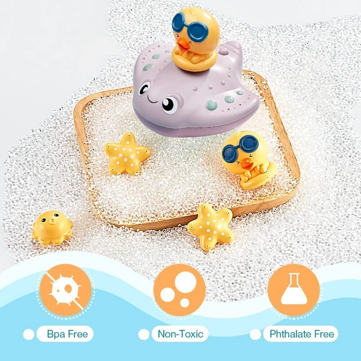 Duck Bath Toy Manta Ray
