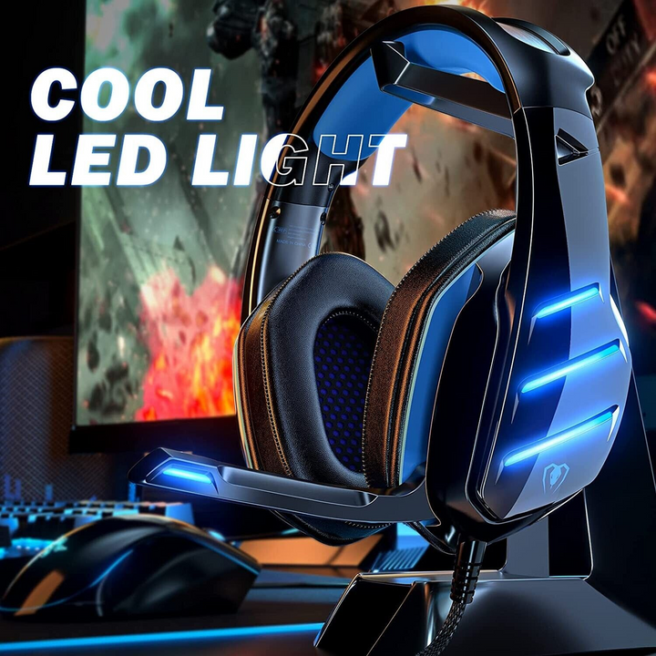 Beexcellent Blue & Black Gaming Headset