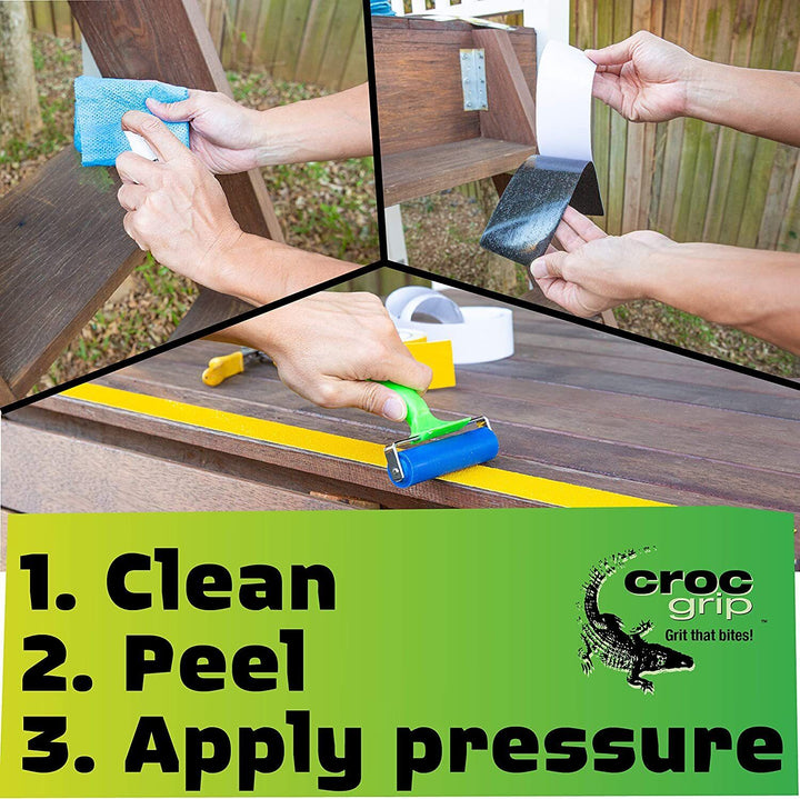 Croc Black XL Anti Slip Decking Strips