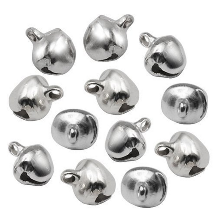 50 Small 8mm Jingle Bells