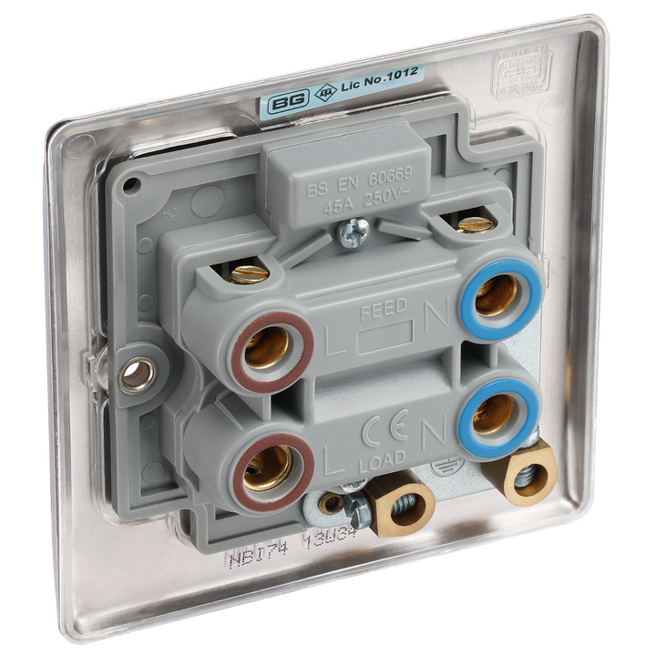 BG Nexus Brushed Iridium Cooker Switch