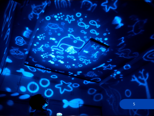 Rotating Projector Star Night Light
